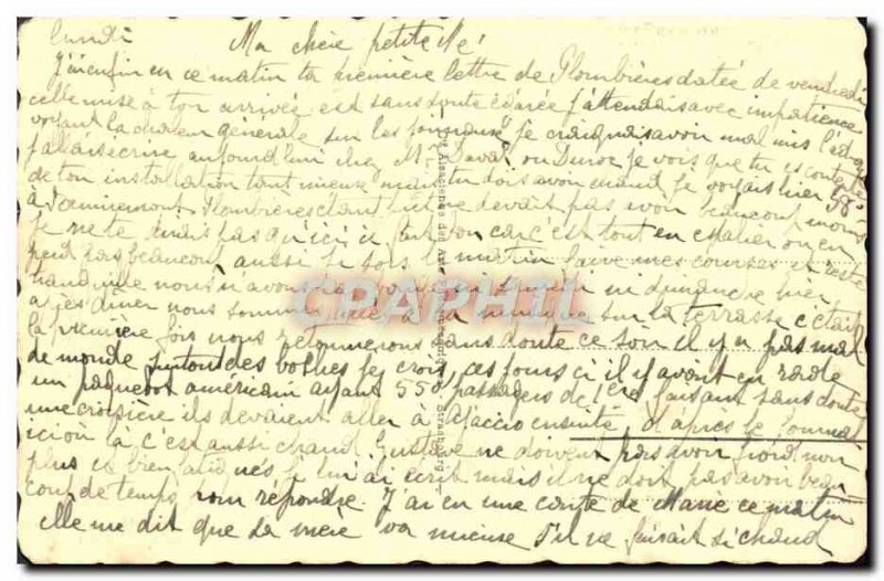 Old Postcard Monaco The Rock View Jack L & # 39Observatoire