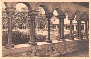 BG34334 le cloitre roman de la collegiale sainte gertrude nivelles    belgium