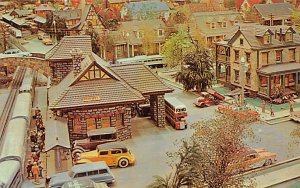 Roadside America Railroad Station at Fairfield Village - Shartlesville, Penns...