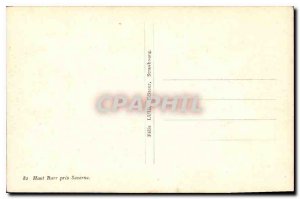 Postcard Old High near Barr Saverne