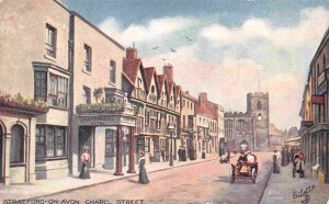 Chapel Street Stratford on Avon England UK 1910c Tuck postcard