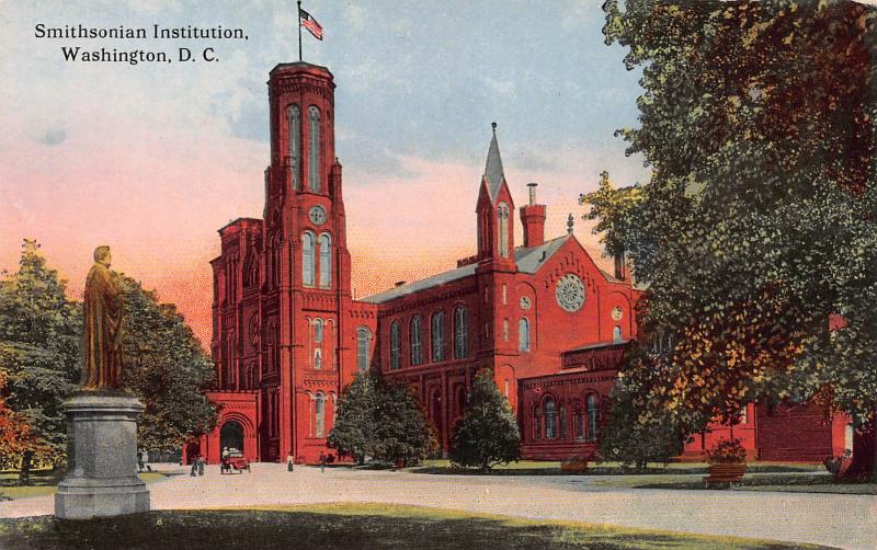 Smithsonian Institution, Washington, D.C., Early Postcard, Unused