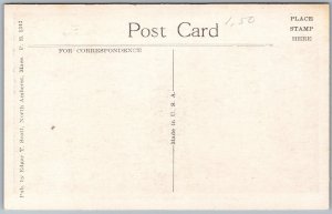 Vtg Northampton Massachusetts MA College Hall Smith College 1910s View Postcard