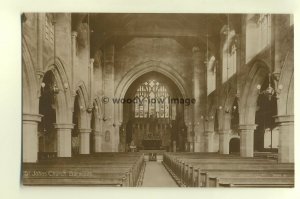 cu1380 - St John's Church , Barmouth , Merionethshire , Wales - postcard