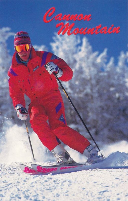 Cannon Mountain Skier Skiing - Franconia Notch, White Mountains, New Hampshire