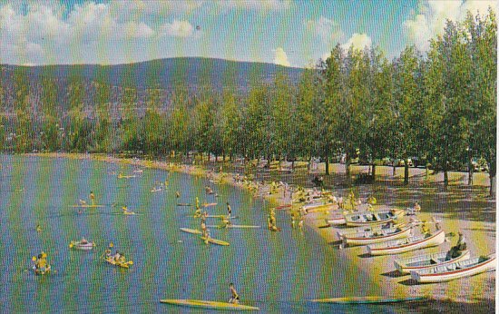 Canada Bathing Beach Penticton British Columbia