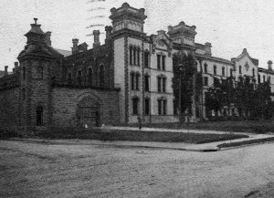 Ohio State Penitentiary Prison Columbus Ohio Postcard  1910 