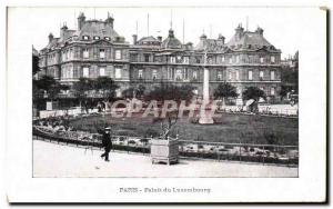 Paris Old Postcard Luxembourg Palace