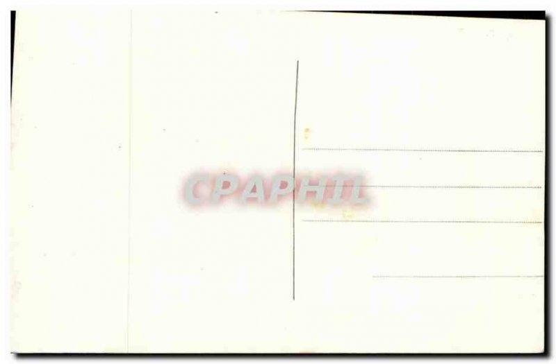 Old Postcard Antibes ramparts