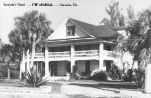 Sarasota Florida The Admiral Real Photo Vintage Postcard AA71261