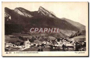 Old Postcard St Pierre de Chartreuse Vue Generale