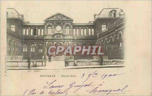 Old Postcard Roubaix Hotel Dieu (map 1900)