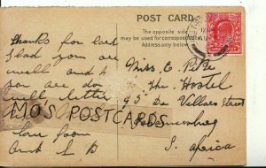 Genealogy Postcard - Pike - De Villas Street - Johannesburg - S Africa Ref 8270A