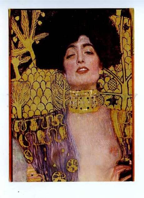 179430 GUSTAV KLIMT Judith I old postcard