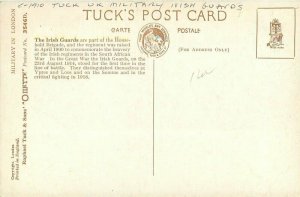 UK Military C-1910 Tuck Irish Guards Oilette #3546D Postcard 22-1565
