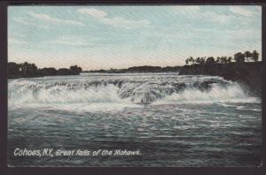 Great Falls of the Mohawk,Cohoes,NY Postcard