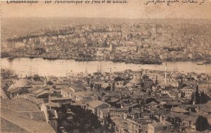 US5911 vue panoramique de pera et de galata constantinople istanbul turkey