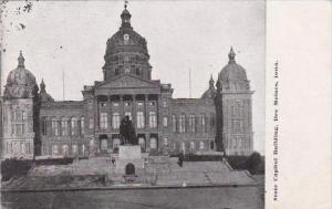 Iowa Des Moines State Capitol Building