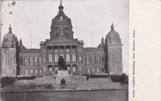 Iowa Des Moines State Capitol Building