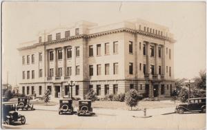 Nebraska Nebr Postcard 1934 FREMONT Dodge County Court House Real Photo RPPC