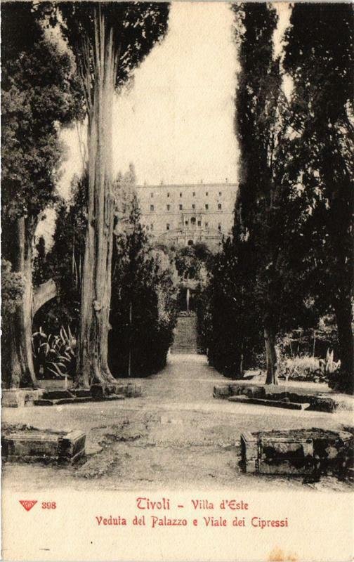 CPA TIVOLI Villa d'Este, Veduta del Palazzo ITALY (545544)