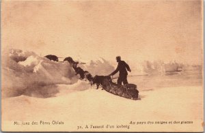 Canada Missions Peres Oblats A l'assaut d'un Iceberg C103