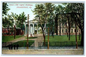 c1910's Old Capitol Buildings Fountain Frankfort Kentucky KY Unposted  Postcard