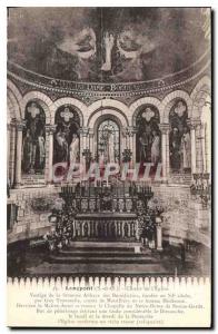 Postcard Old Longpont S and O Choir Church