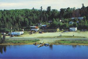 Bayview Ranch House Shebandowan ON Ontario West Of Thunder Bay Postcard D10c