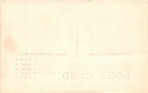 G45/ Sherburne New York RPPC Postcard c1910 High School and Park