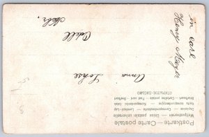 K34/ Kansas Postcard c1910 Greetings from Hanover Kansas 60