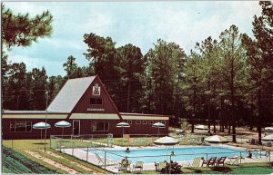 Chrome CAMPGROUND SCENE Hardeeville South Carolina SC AH9628