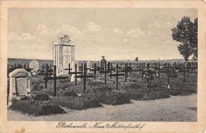 Betheniville France New Military Cemetery Antique Postcard K18932