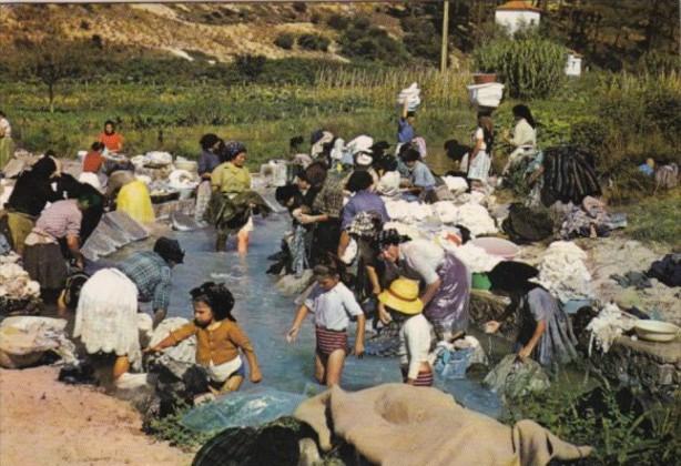 Portugal Nazare Wash Day Washer Women