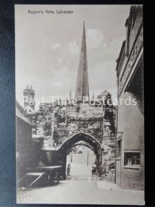 Leicester RUPERTS GATE - Old Postcard