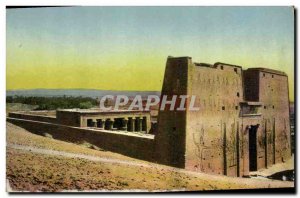 Postcard Ancient Egypt Egypt Edfu Temple of Horus The General View