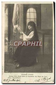 Old Postcard Jeanne d & # 39Arc