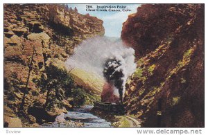 Inspiration Point, Locomotive Train, Clear Creek Canon, Colorado, 00-10s