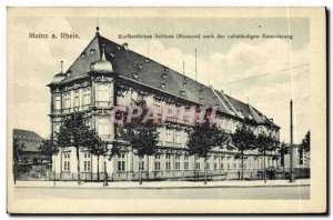 Old Postcard Mainz Rhein Schloss Kurfurstliches