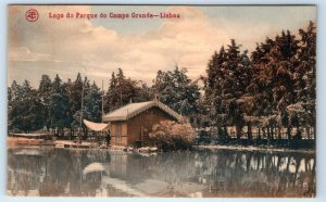 Lago do Parque do Campo Grande LISBOA PORTUGAL Postcard