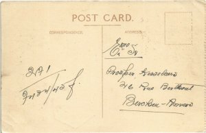 PC CPA MOZAMBIQUE, LOURENCO MARQUES, ONE OF THE JETTIES, POSTCARD (b20764)