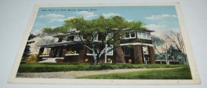 New Home of Walt Mason Emporia Kansas Postcard S. H. Kress & Co.