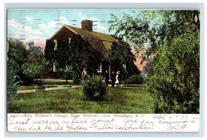 C. 1905 Betsy William's Cottage Roger Williams Park Providence Postcard F144E