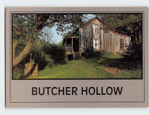 Postcard Butcher Hollow, Van Lear, Kentucky