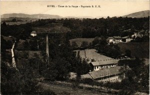 CPA Rives - Usine de la Poype - Papeterie B. F. K. FRANCE (962489)