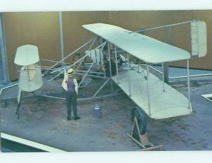 Unused Pre-1980 WRIGHT BROTHERS PLANE AT AIR FORCE BASE Dayton Ohio OH hn3655@