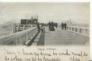 Belgium Postcard - Ostende - L'Estacade - Ref TZ9859