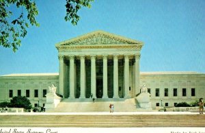 Vintage Postcard Rick Young Photo U.S. Supreme Court Washington DC