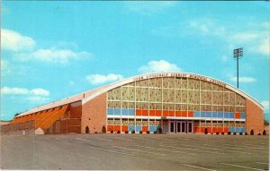 Postcard STADIUM SCENE Manchester New Hampshire NH AM0047