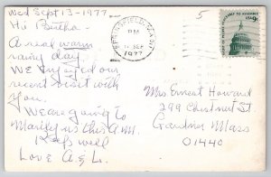 Smugglers Cave Smugglers Notch VT RPPC Postcard A37